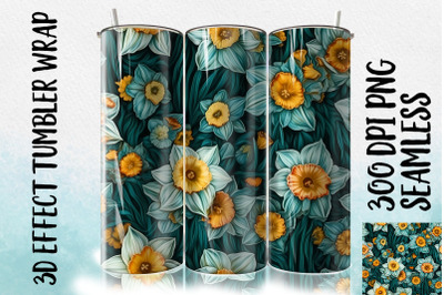 3D Narcissus Tumbler Wrap 2