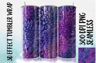 3D Lavender Tumbler Wrap 2