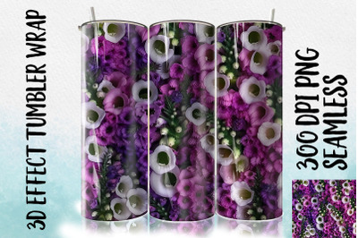 3D Foxglove Tumbler Wrap 2