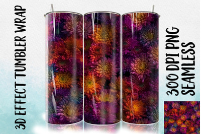 3D Aster Tumbler Wrap 2