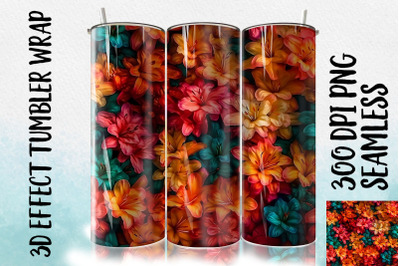 3D Azalea Tumbler Wrap 3