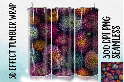 3D Aster Tumbler Wrap 3