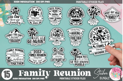 Family Reunion Sticker Bundle