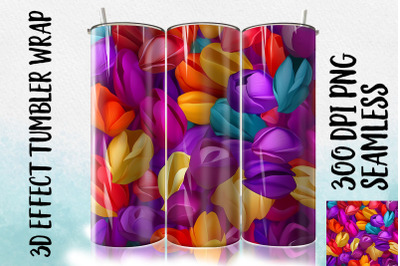 3D Tulip Tumbler Wrap 2