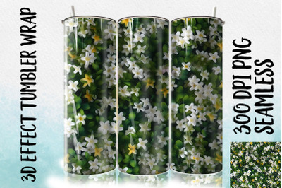 3D Jasmine Tumbler Wrap 3