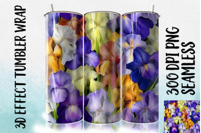 3D Iris Tumbler Wrap 2