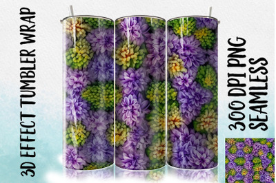 3D Hyacinth Tumbler Wrap 2