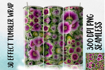 3D Foxglove Tumbler Wrap 2