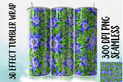 3D Bluebell Tumbler Wrap 3