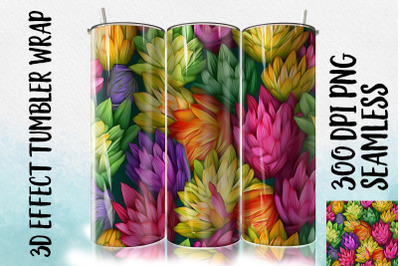 3D Tulip Tumbler Wrap 3