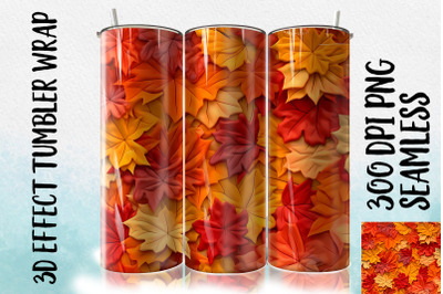 3D Maple Tumbler Wrap 3