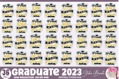 Graduate 2023 Sticker  Bundle