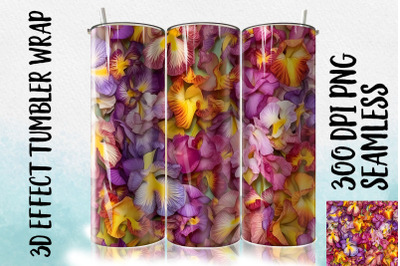 3D Iris Tumbler Wrap 3