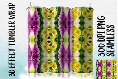 3D Foxglove Tumbler Wrap 3