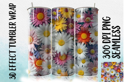 3D Daisy Tumbler Wrap 2