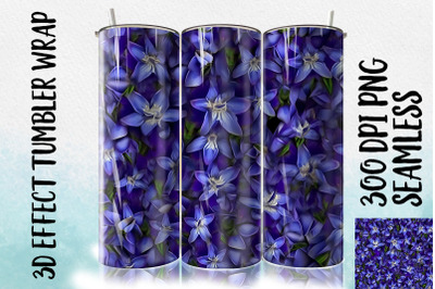 3D Bluebell Tumbler Wrap 2