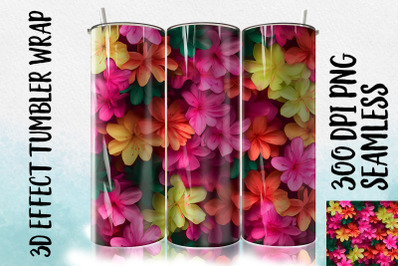 3D Azalea Tumbler Wrap 3