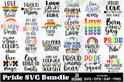 Pride SVG Bundle