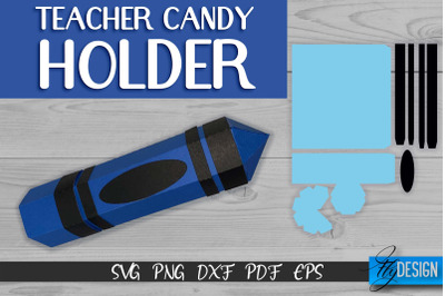 Teacher Candy Holder SVG Design | Candy Holder Paper Cut SVG | Teacher