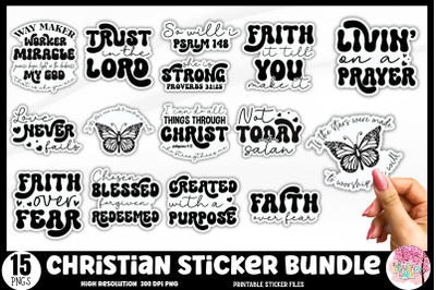 Christian Sticker Bundle