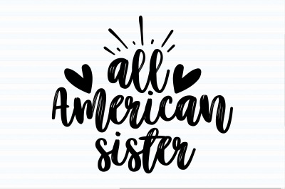 all american sister