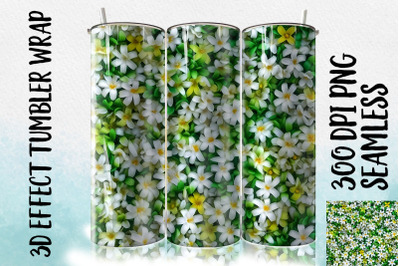 3D Jasmine Tumbler Wrap 1