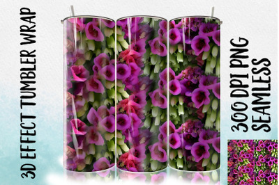 3D Foxglove Tumbler Wrap 1