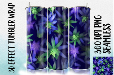 3D Bluebell Tumbler Wrap 1