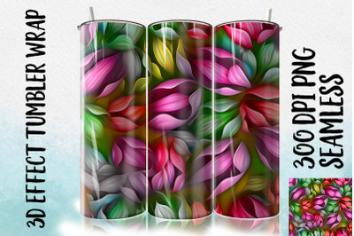 3D Tulip Tumbler Wrap