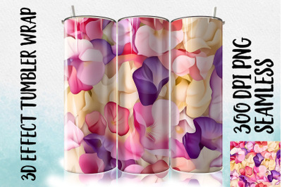 3D Sweet Pea Tumbler Wrap