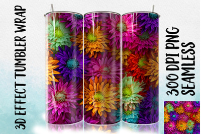 3D Puschkinia Tumbler Wrap