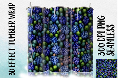 3D Muscari Tumbler Wrap 3