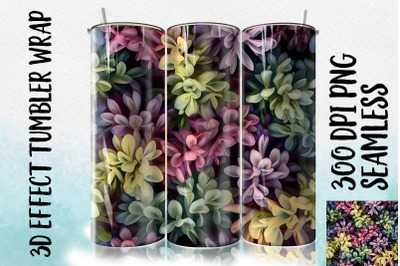 3D Corydalis Tumbler Wrap