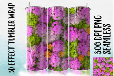 3D Verbena Tumbler Wrap 1