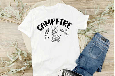 Camping SVG Quotes Campfire