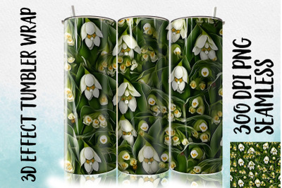 3D Leucojum Tumbler Wrap 1