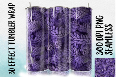 3D Lavender Tumbler Wrap 1