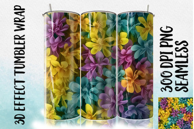 3D Corydalis Tumbler Wrap 1