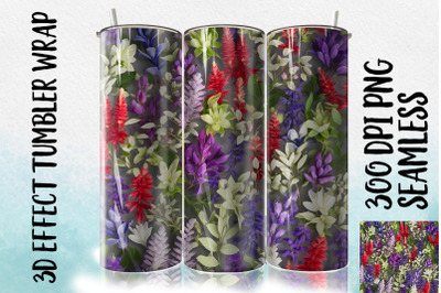 3D Salvia Tumbler Wrap 2