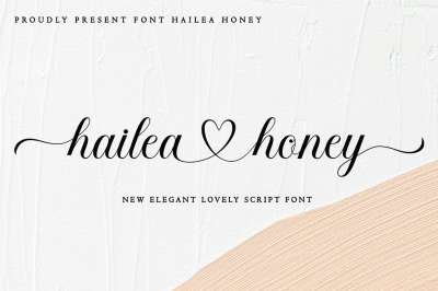 Hailea Honey Lovely Font
