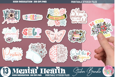 Mental Health Sticker Bundle