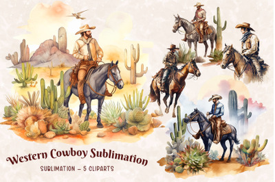 Western Cowboy Sublimation