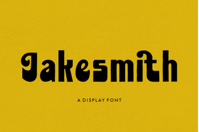 Jakesmith Typeface