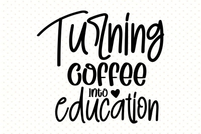 turning coffee into education