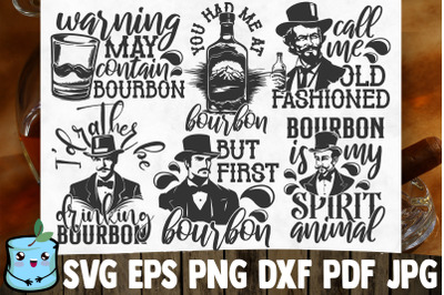 Old Fashion Bourbon SVG Bundle