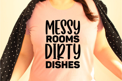 Messy Rooms dirty dishes
