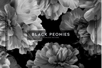 Black Peonies