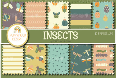 Insects paper set