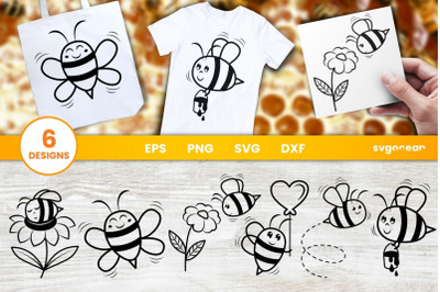 Bees SVG Bundle