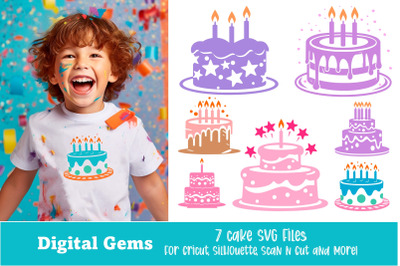 Bake the Best Wishes: 7 Tempting Birthday Cake SVGs